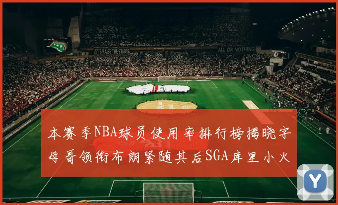 本赛季NBA球员使用率排行榜揭晓字母哥领衔布朗紧随其后SGA库里小火车紧追不舍